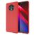 NALIA Handy Handyhülle für OnePlus 7T, Slim TPU Schutz Tasche Case Cover Bumper Etui Rot