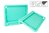 iPad 10,2" (9. Gen.) Tablet-Schutzhülle mit Kickstand, aqua, Good Connections®