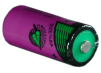 Lithium-Batterie, 3.6 V, 2/3R23, 2/3 AA, Rundzelle, Flächenkontakt