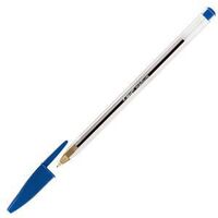 Ballpoint Blue 1,0mm Pack Of , 50 Pieces Cristal Pen ,