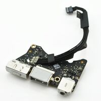 Apple Macbook Air 11" A1370 Mid 2011 I-O Board Magsafe DC-in Board with USB Audio Port Andere Notebook-Ersatzteile