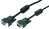VGA Cable ST/BUblack 2x , Ferrit Core 10M ,