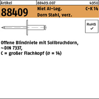 ART 88409 Blindniete Alu/St. verz. FLAKO K 14 5 x 14 S