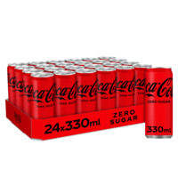 Frisdrank Coca-Cola zero 0,33l stg bl/24