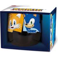 TAZA DE CERAMICA SONIC EN CAJA REGALO 400 ML.