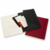 Studien-Notizheft Cahier XL 19x25cm liniert 80 Blatt Kartoneinband VE=2 Stück schwarz/cranberryrot