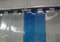 Kunststoffstreifen transparent B400xS4 mm Rolle a. 50 m