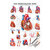 Das Herz Mini-Poster Anatomie 34x24 cm medizinische Lehrmittel, Laminiert