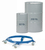 fetra® Fassroller, Durchmesser 610 mm, 250 kg Tragkraft, für 60- und 200-Liter-Fässer