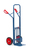fetra® Paketkarre, 300 kg Tragkraft, Schaufel 250/500 x 320/250, Höhe 1300 mm, Vollgummiräder