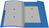Konferenz- und Ordnungsmappe mit Gummizug, für DIN A4, 9 Fächer, blau
