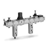 MC104-TN-25, Lock valve-FR-L-electro soft start-1/4-25 micron