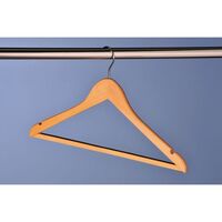 Wooden coat hangers - removable
