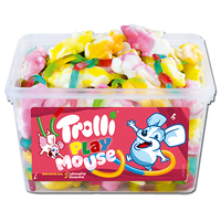 Trolli Playmouse, Schaumzucker Mäuse, Fruchtgummi, 75 Stück