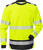 High Vis T-Shirt Langarm Kl.3 7724 THV Warnschutz-gelb/schwarz Gr. XXXXL