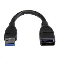 StarTech.com USB hosszabbító kábel fekete (USB3EXT6INBK)