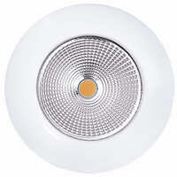 LED Einbaustrahler 5068 ECO FLAT, IP44, Rund, 350mA, 8W 3000K 700lm 24°, CRi>90, dimmbar, Weiß matt