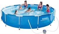 Bestway 56681 piscina desmontable tubular 366x76cm con depuradora