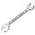 Stahlwille 40030809 Double Open Ended Spanner 8 x 9mm