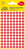 Markierungspunkte, Ø 8 mm, 4 Bogen/416 Etiketten, rot
