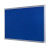 Bi-Office New Generation Filz-Notiztafel, blau, Aluminiumrahmen, 120x90cm Rechtansicht