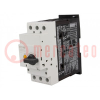 Motor breaker; 20kW; 220÷690VAC; for DIN rail mounting; IP20