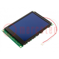 Display: LCD; grafico; 320x240; STN Negative; azzurro; LED; PIN: 20