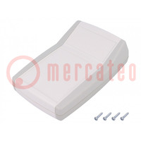 Enclosure: for devices with displays; X: 96mm; Y: 150mm; Z: 50mm