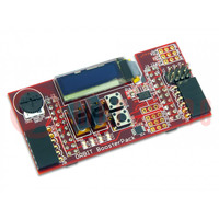 Placa de desarrollo; placa de ampliación I/O; OLED; display