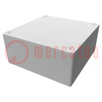 Enclosure: multipurpose; X: 92mm; Y: 92mm; Z: 38mm; 1590; aluminium