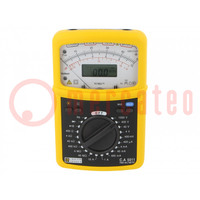Analoger Multimeter; analog,LCD; (4000); 4kHz,40kHz,100kHz; IP53
