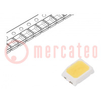 LED; SMD; 2216,PLCC2; blanc froid; 4÷8lm; 6000-7040K; 95; 120°; 20mA