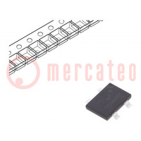 Ponte raddrizzatore: monofase; 100V; If: 4A; Ifsm: 120A; YBS3; SMT