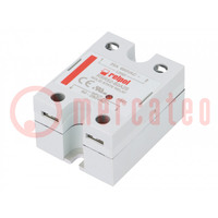 Relay: solid state; Ucntrl: 90÷280VAC; 25A; 48÷660VAC; -30÷80°C