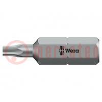Screwdriver bit; Torx® with protection; T8H; Overall len: 25mm