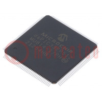 IC: microcontrolador dsPIC; 512kB; 52kBSRAM; TQFP144; DSPIC; 0,4mm