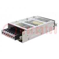 Power supply: switched-mode; for DIN rail; 150W; 48VDC; 3.3A; 88%