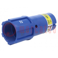 Connector: AC-voeding; mannelijk; EPIC® POWERLOCK; 1kV; blauw