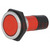 Spia: LED; piatta; rosso; 230VAC; Ø30,2mm; IP67; ottone; ØLED: 20mm