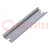 DIN rail; steel; W: 35mm; L: 140mm; ALN161609,P161609; Plating: zinc