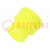Accessories: gasket for wire; MCP 6.3/4.8K,SPT; yellow