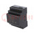 Power supply: switched-mode; for DIN rail; 100W; 15VDC; 6.5A; 89%