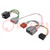 Cable for THB, Parrot hands free kit; Ford,Land Rover