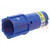 Connector: AC supply; male; EPIC® POWERLOCK; 1kV; for cable; blue