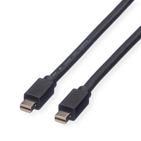 ROLINE Câble DisplayPort Mini DP M - Mini DP M, noir, 2 m