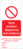 Lockout-Anhänger - Nicht schalten!/AUSSER BETRIEB, Rot/Weiß, 16 x 7.5 cm, 4