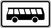 Modellbeispiel: VZ Nr. 1010-57 (Nur Kraftomnibusse)
