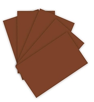 FOLIA- CARTULINA 220 G/M², CARTÓN MARRÓN CHOCOLATE, DIN A4, 100 HOJAS, COMO BASE PARA MUCHOS TRABAJOS DE MANUALIDADES, COLOR (MA