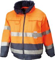 Warn Comfort-Jacke Größe 4XL, orange/marine
