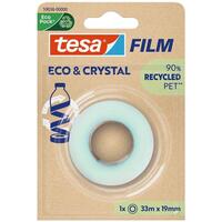 tesa ECO & CRYSTAL, 1 Rolle 33mX19mm Blister